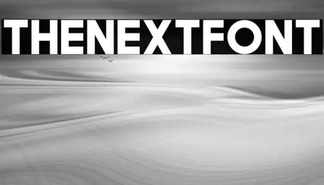 TheNextFont Font examples