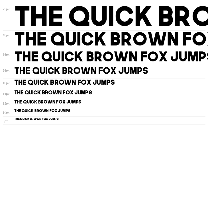 TheNextFont Waterfall