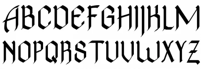 TheNovice Шрифта ВЕРХНИЙ