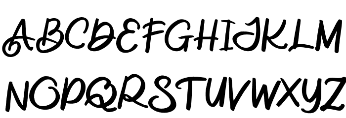 TheOsageFREE Schriftart Groß
