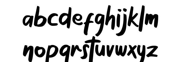 TheOsageFREE Font LOWERCASE