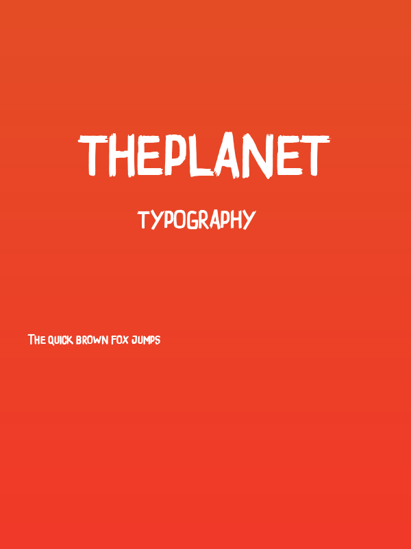 ThePLANET Poster