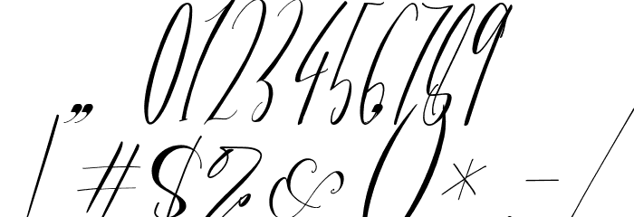 TheParis Font OTHER CHARS