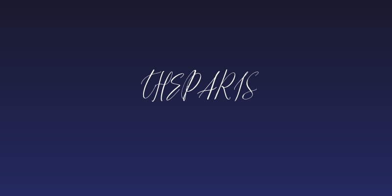 TheParis Social Header