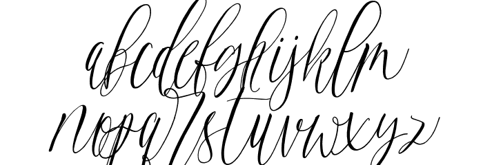 TheParis Font LOWERCASE
