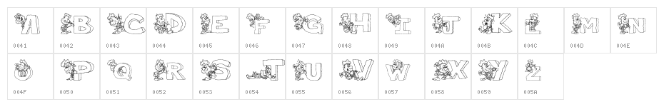 ThePerfectMan Character Map