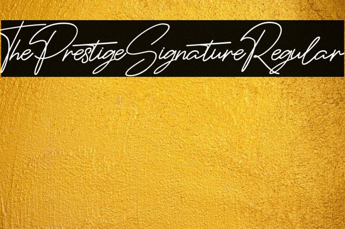 ThePrestigeSignatureRegular Example 2