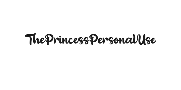 ThePrincessPersonalUse Logo