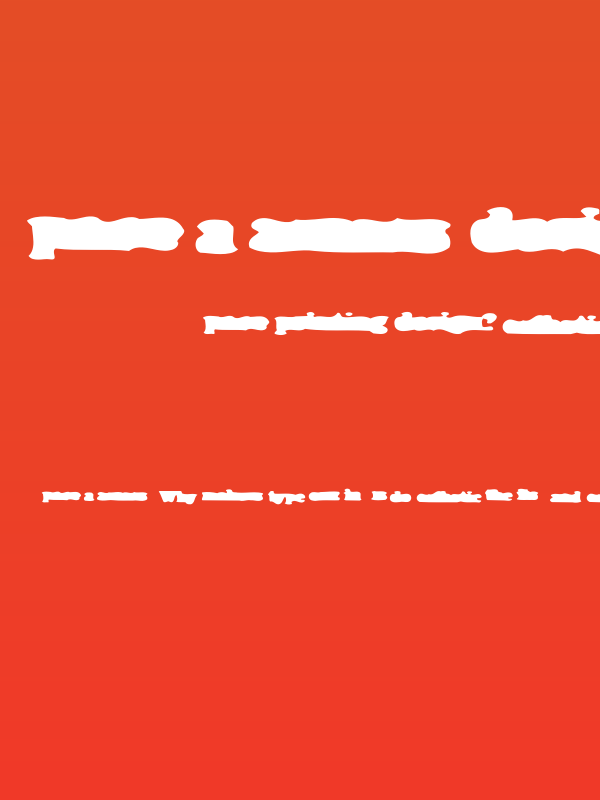 ThePrintedWord Poster