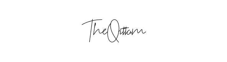 TheQittam  Frei Schriftart Herunterladen