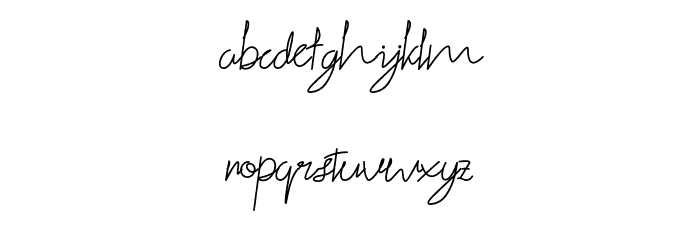 TheQittam Font LOWERCASE
