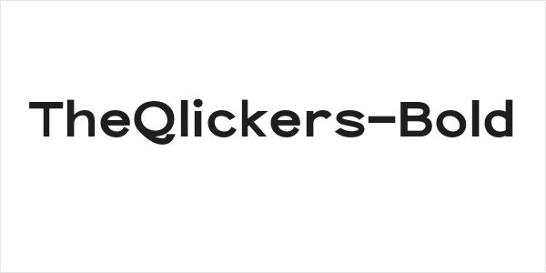 TheQlickers-Bold Logo