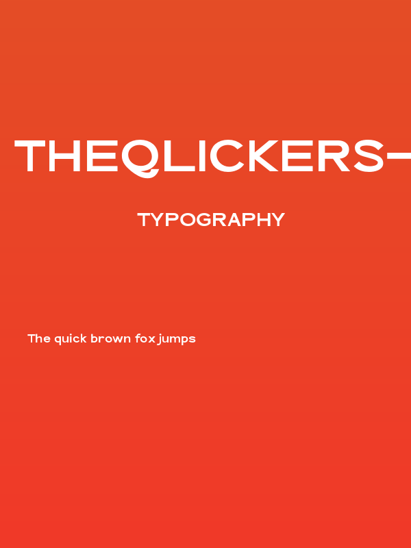 TheQlickers-Bold Poster