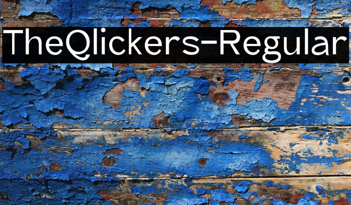 TheQlickers-Regular Example 3