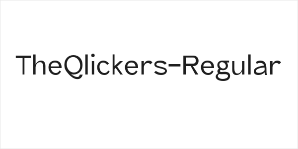 TheQlickers-Regular Logo