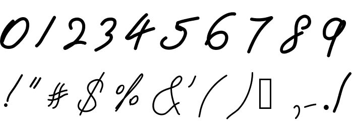 TheQueenisHavingFun Font OTHER CHARS