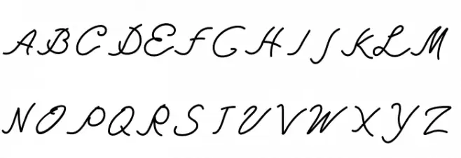 TheQueenisHavingFun Schriftart Groß