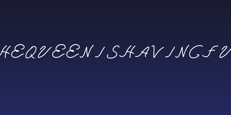 TheQueenisHavingFun Social Header