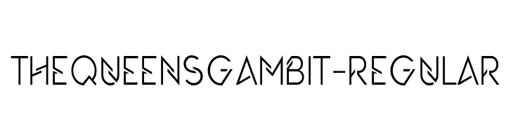 TheQueensGambit-Regular  لخطوط تنزيل