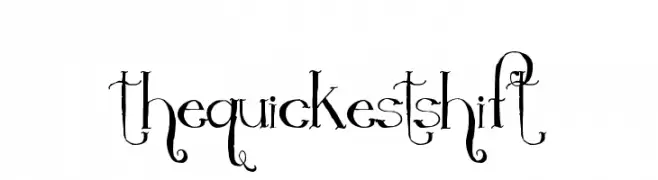 TheQuickestShift  नि: शुल्क फ़ॉन्ट्स डाउनलोड
