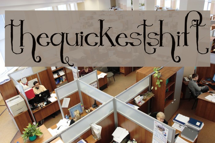 TheQuickestShift Example 1