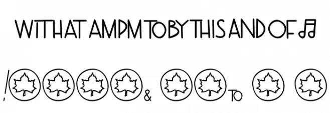 TheRa-SymbolsandLigaturesBold Font OTHER CHARS