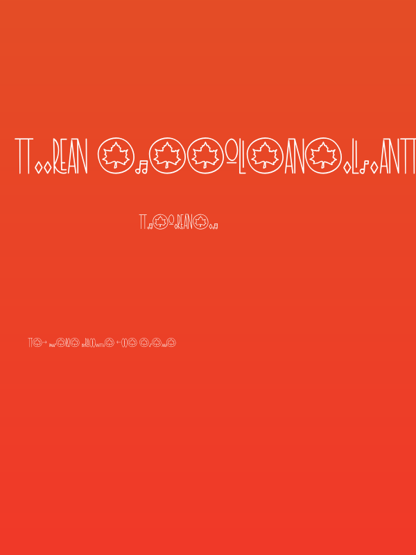 TheRa-SymbolsandLigaturesBold Poster