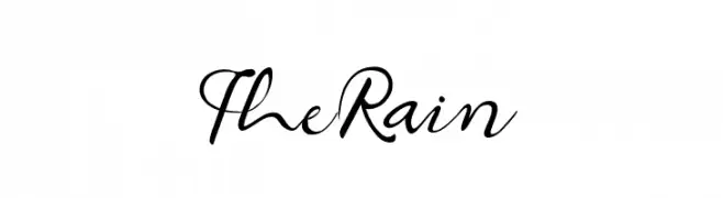 TheRain  Frei Schriftart Herunterladen