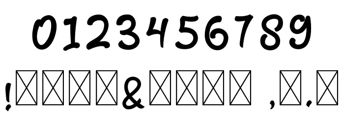 TheRainbowFree Font OTHER CHARS