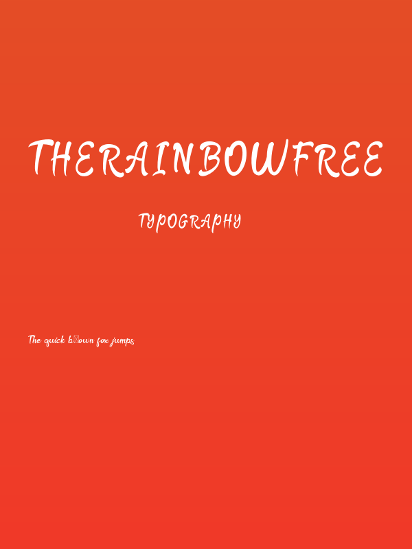 TheRainbowFree Poster