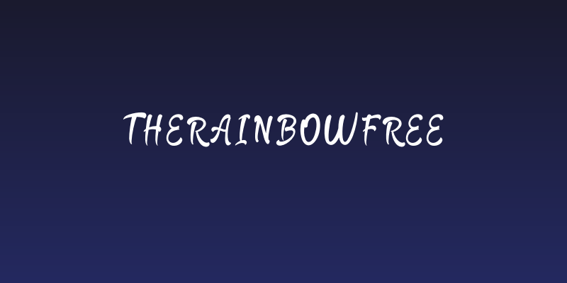TheRainbowFree Social Header