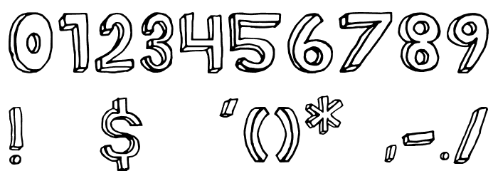 TheRainmaker Font OTHER CHARS
