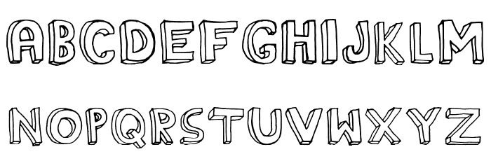 TheRainmaker Font LOWERCASE