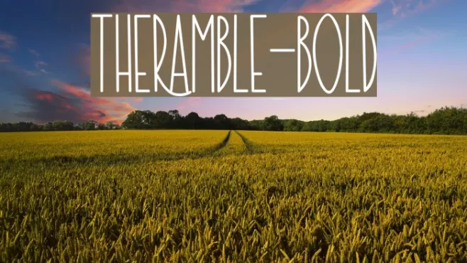 TheRamble-Bold Example 1