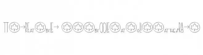 TheRamble-SymbolsandLigatures  Descarca Fonturi Gratis
