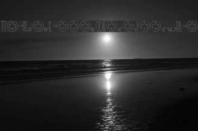 TheRamble-SymbolsandLigatures Font examples