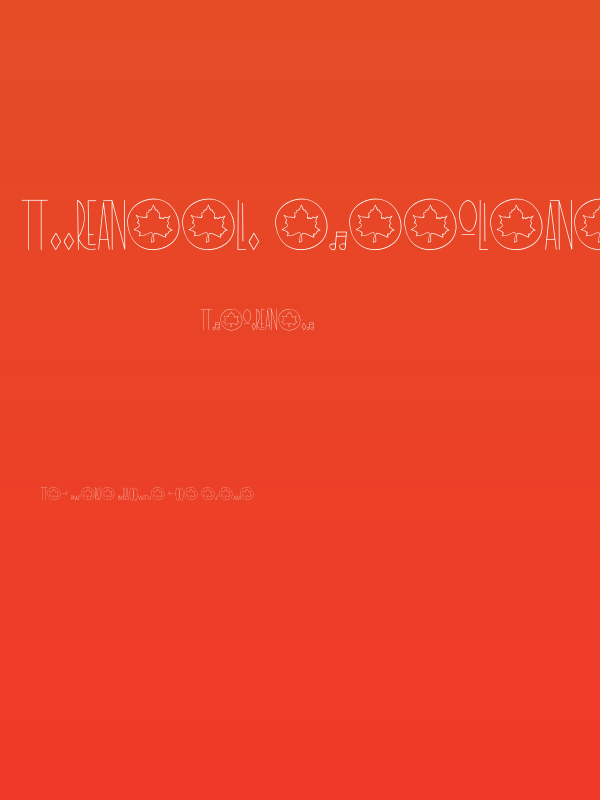 TheRamble-SymbolsandLigatures Poster