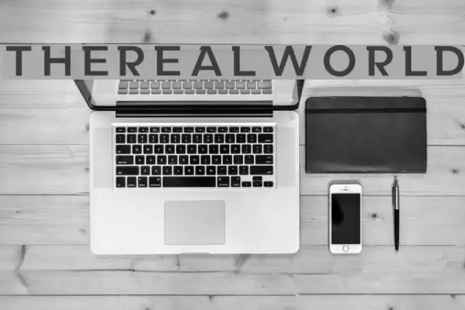 TheRealWorld Font examples