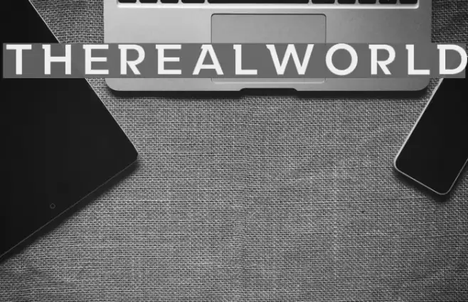 TheRealWorld Font examples