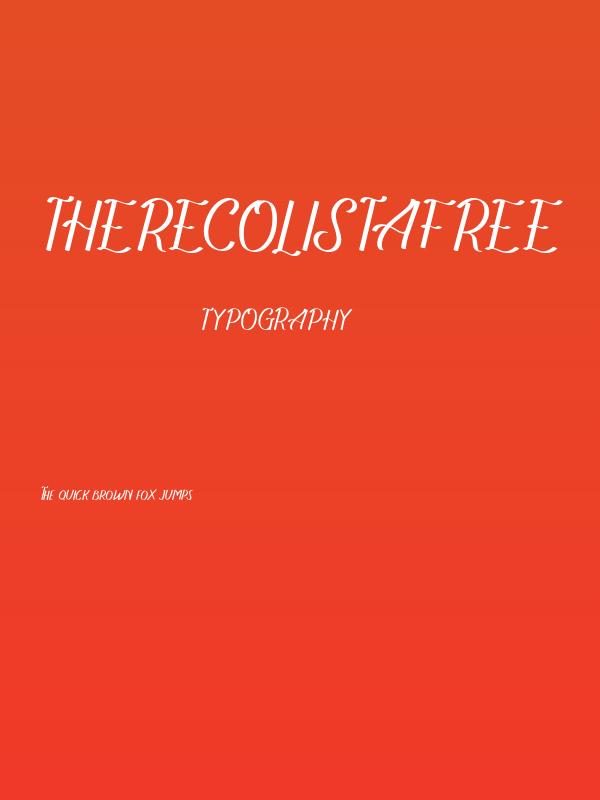 TheRecolistaFREE Poster