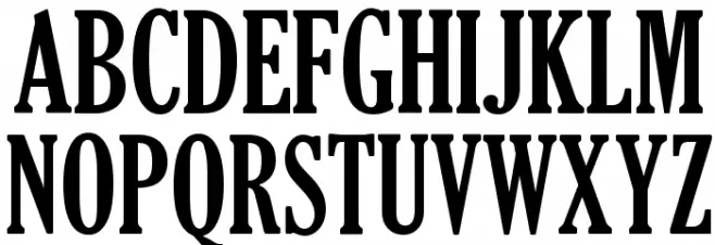 TheReconLegendFont Schriftart Groß