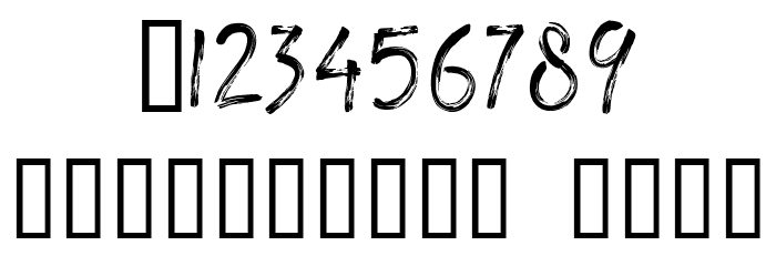 TheRedlightFree Font OTHER CHARS