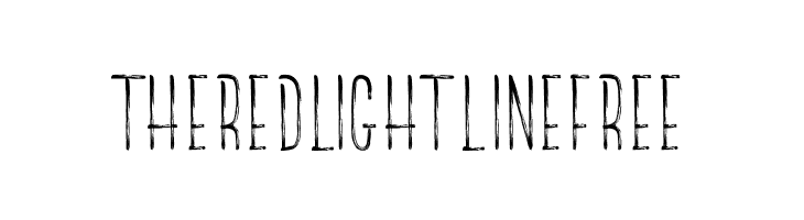 TheRedlightLineFree  免费字体下载
