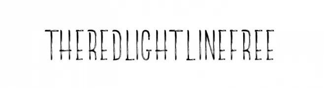 TheRedlightLineFree  font caratteri gratis