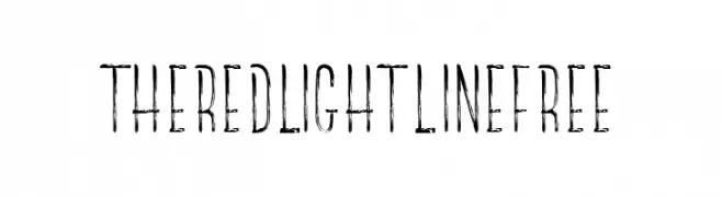 TheRedlightLineFree  Frei Schriftart Herunterladen