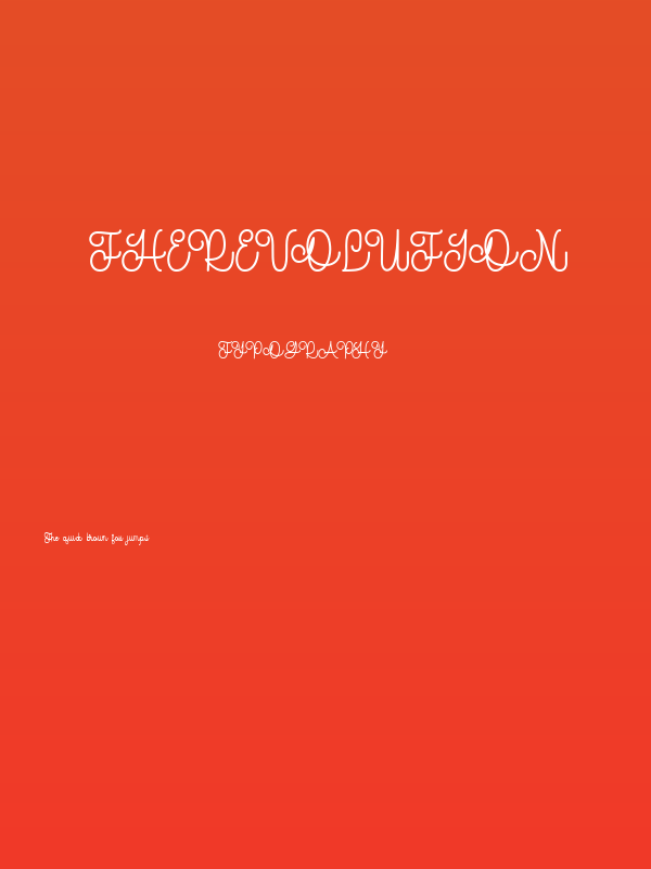 TheRevolution Poster