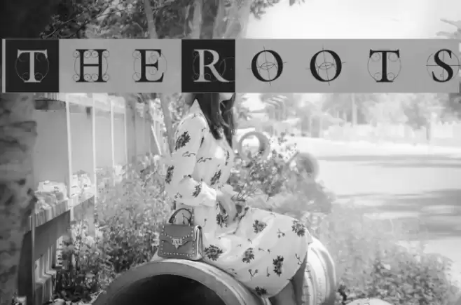 TheRoots Font examples