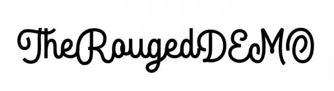 TheRougedDEMO  Descarca Fonturi Gratis