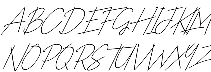 TheSayinistic-Italic Font OTHER CHARS