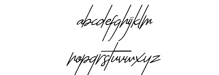 TheSayinistic-Italic Font LOWERCASE